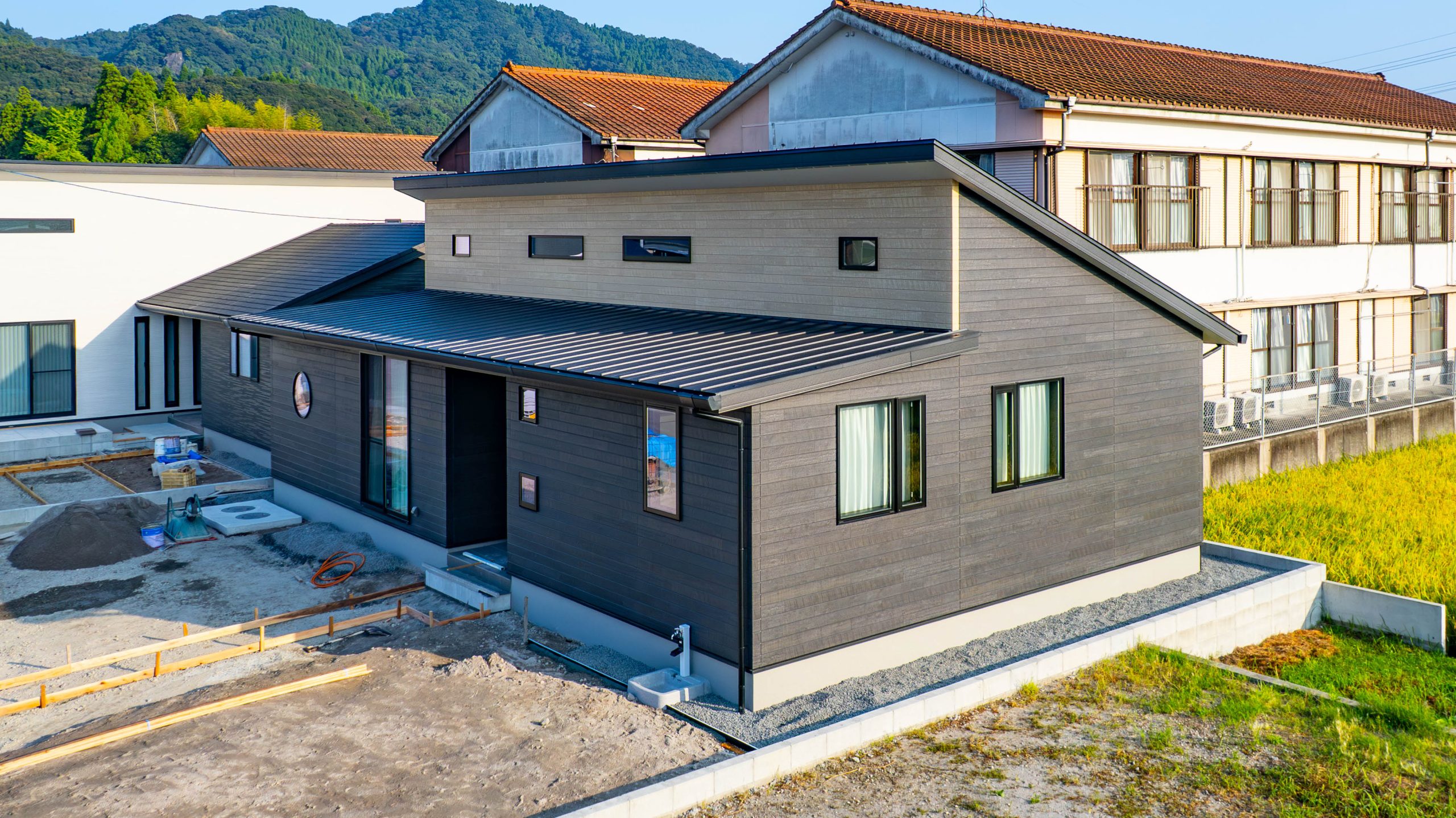 2025年10月完成。隼人町東郷 NIIIモデル 平屋建て