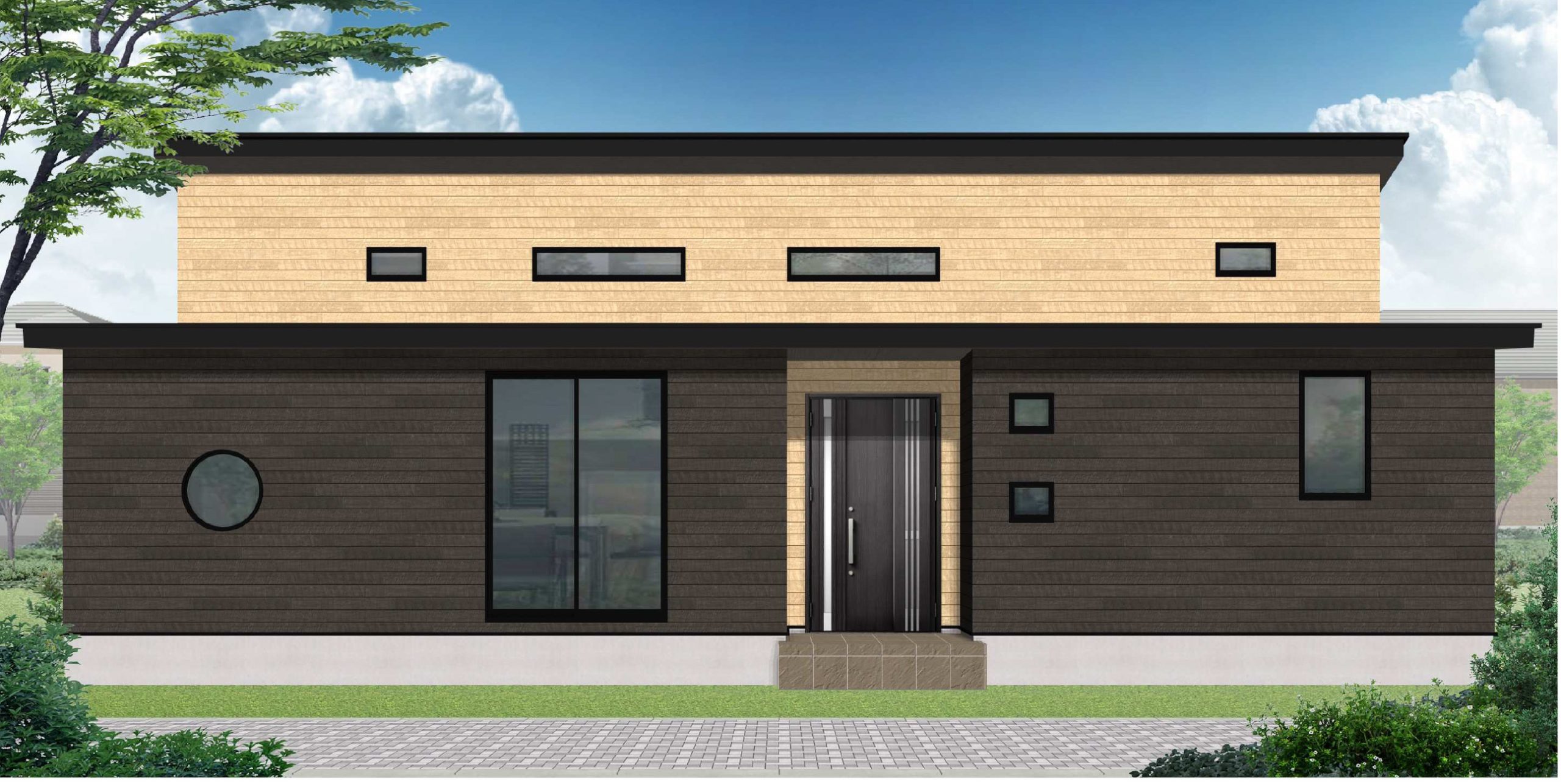 2025年10月完成予定。隼人町東郷 NIIIモデル 平屋建て
